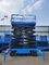 Manovra dei materiali 1100 kg Piattaforma di sollevamento idraulica a forbice Potenza di stoccaggio 1 tonnellata
