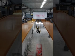 5t 5-40m Span Double Girder Crane Con Top Running Trolley