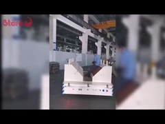 ISO9001 20 Tone Trackless Transfer Trolley With 4 ruote che salvano lavoro e tempo