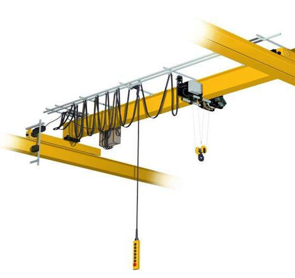 15 tonnellate di singolo della trave del ponte sopraelevato peso leggero di Crane Warehouse Workshop Compact Size