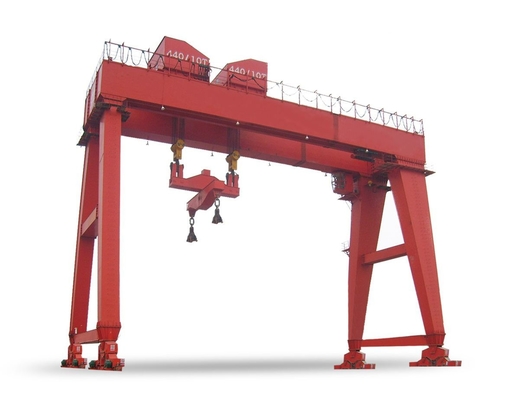 Cavalletto Crane For Material Handling di IP55 50 Ton Rail Mounted Double Girder