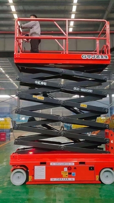 Tabelle di ascensore mobili di forbici dell'alta piattaforma elevatrice idraulica di portata