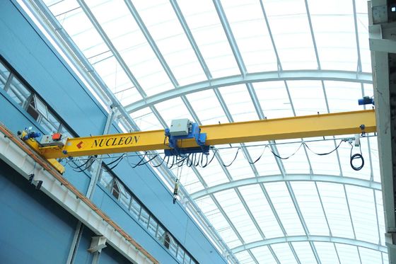 Gru a ponte per classe di lavoro A3 con telecomando/cabina