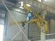 braccio Jib Crane del doppio della portata 500KG di 2-6m angolo di pantano di 360 gradi