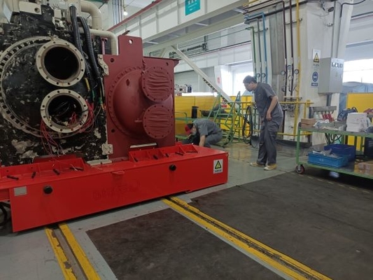 Grandi manovra meccanica 25T Free Turn Trackless Trasferimento carrello per la macchina in movimento